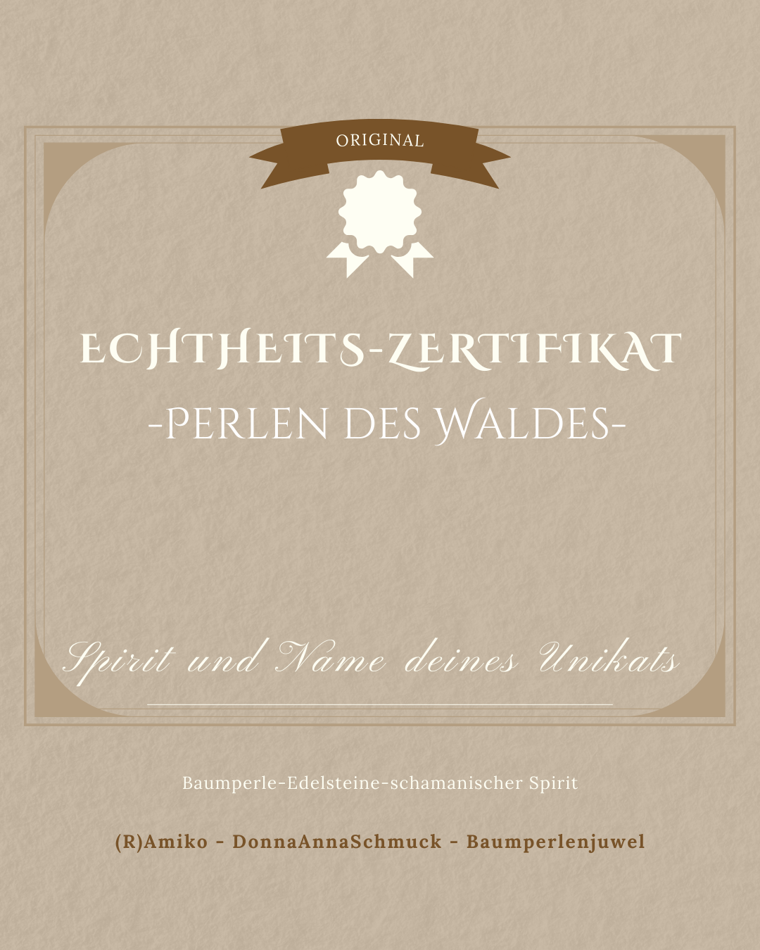 Fülle ✧ Baumperlen-Kette ✧ Lapislazuli & Gold ✧ Unikat