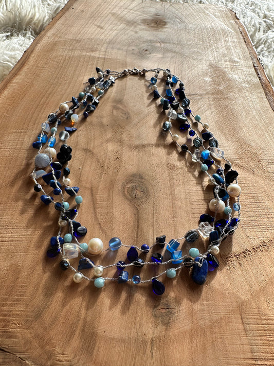 Unikatkette „Wintersonne“