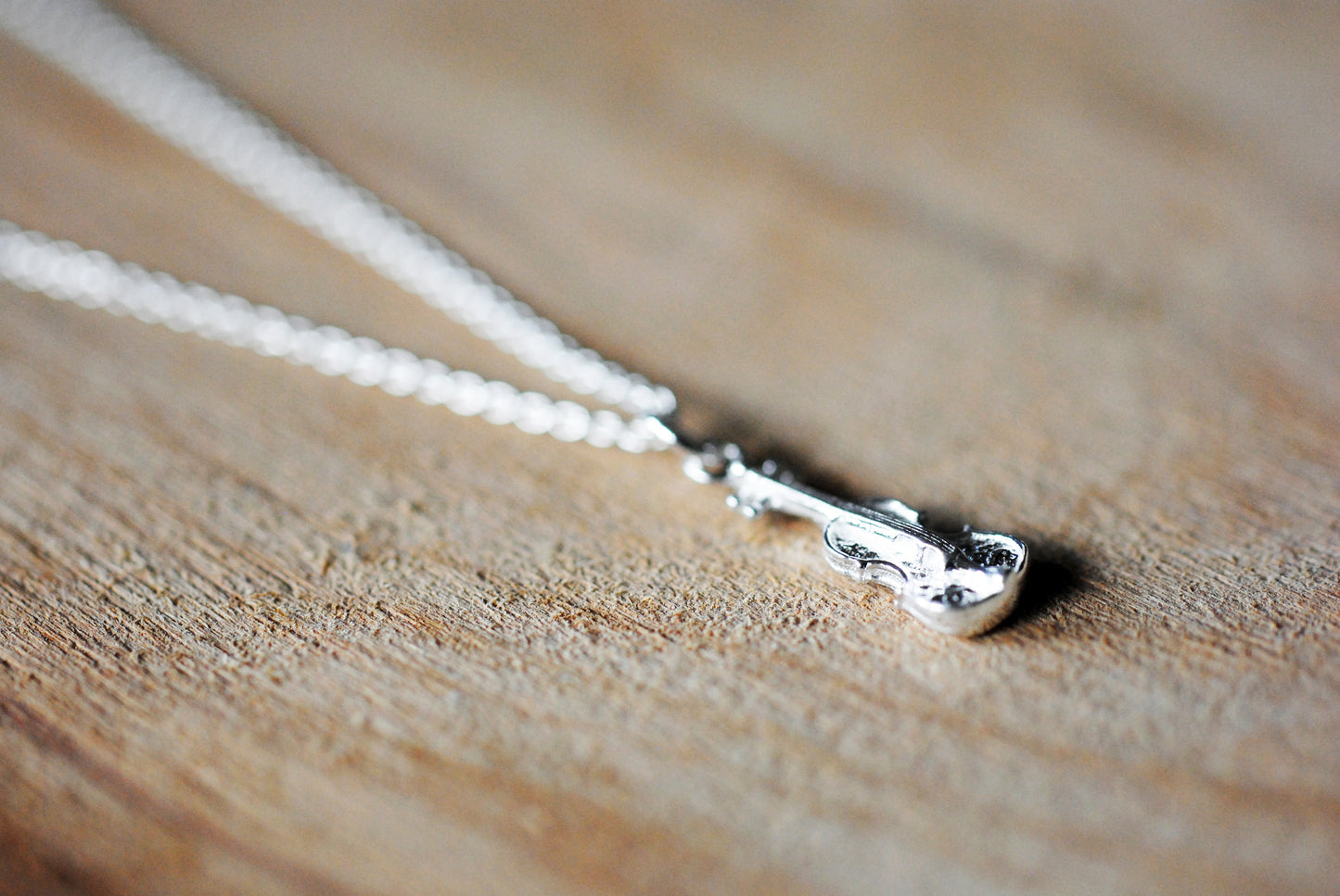 925er Silber Kette "Violine"