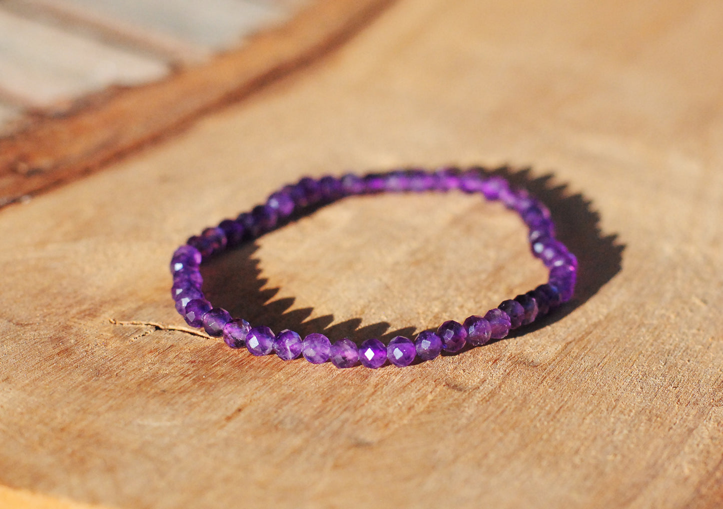 Amethyst Armband facettiert