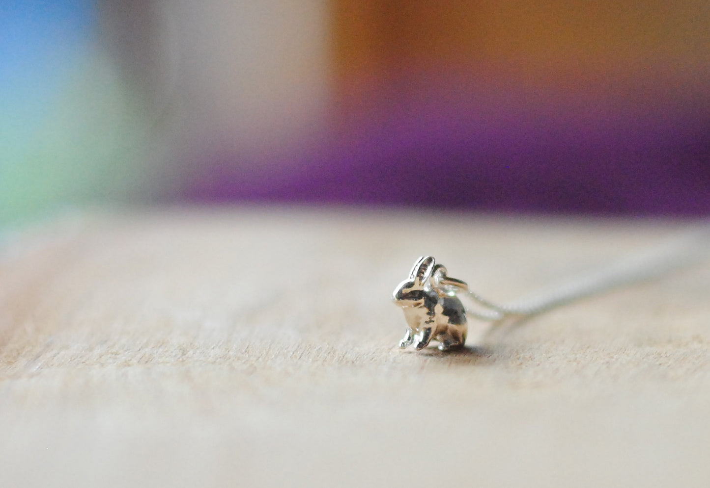925er Silber Kette "Hase"