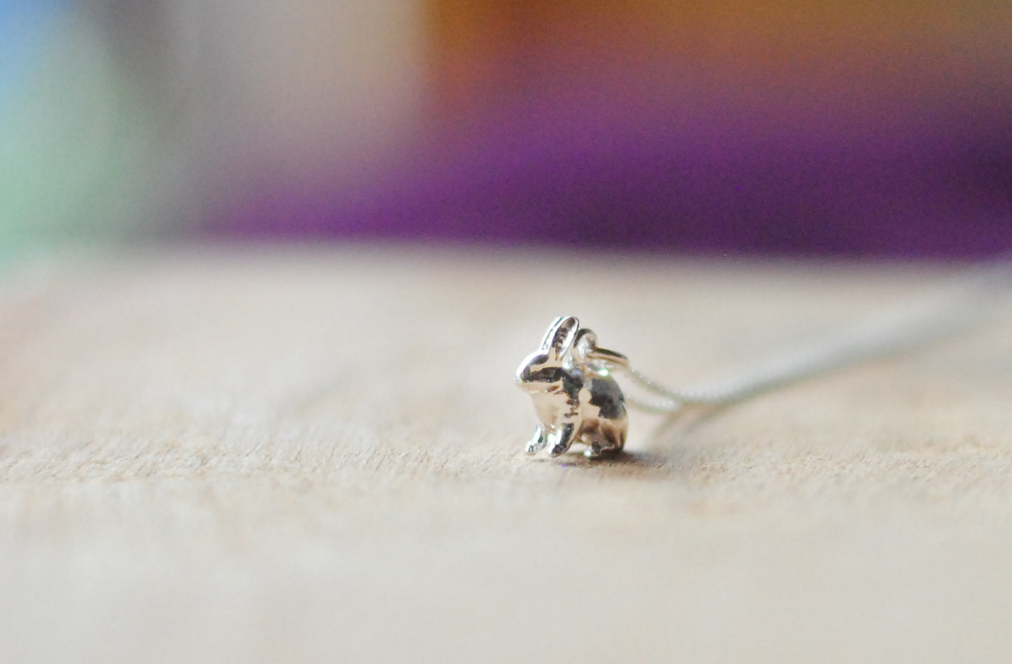 925er Silber Kette "Hase"