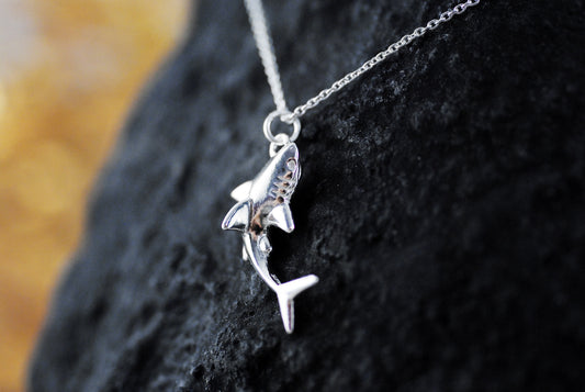 925er Silber Kette "Hai"