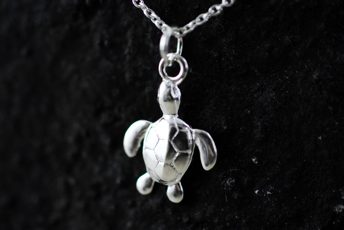 925er Silber Kette "Schildkröte"