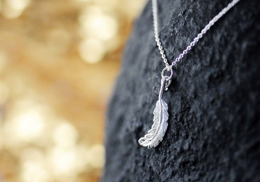 925er Silber Kette Feder II