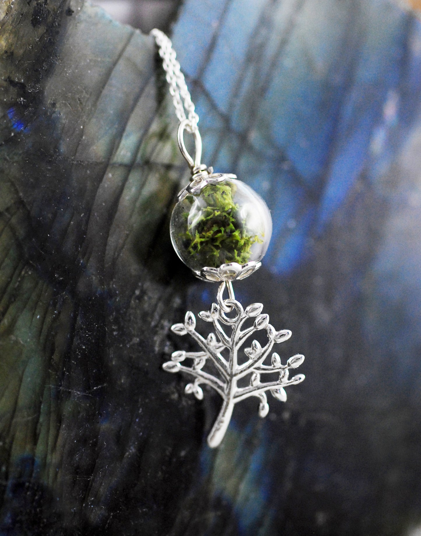 925er Silber Kette "Lebensbaum"