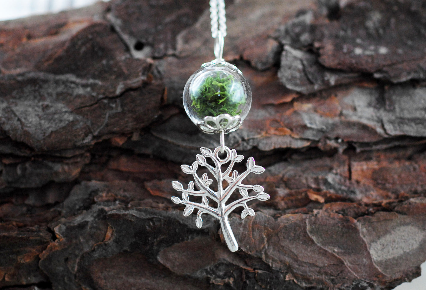 925er Silber Kette "Lebensbaum"
