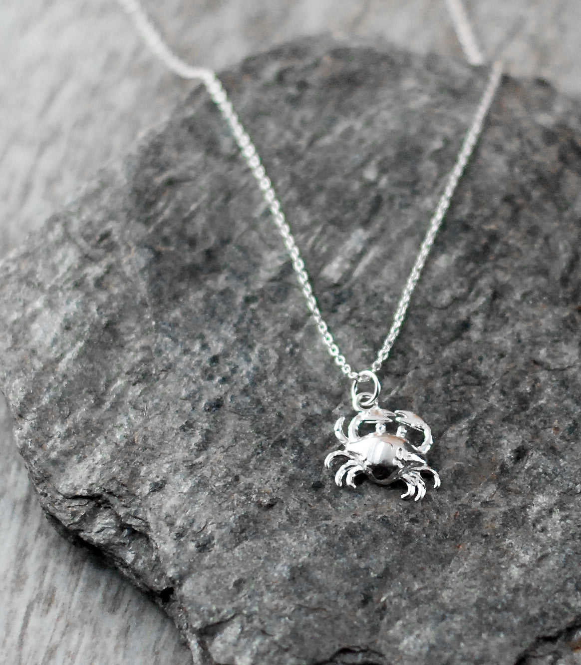 925er Silber Kette "Krabbe"