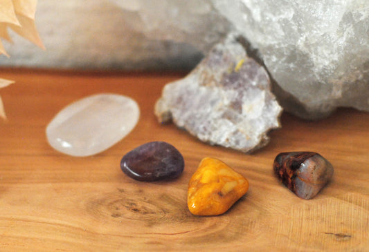 INNERE RUHE ✧ Edelstein-Unikat-Set M