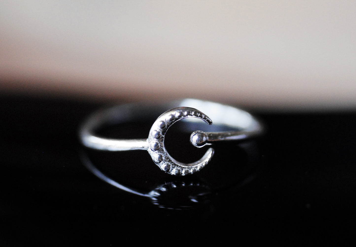 925er Silber Ring "Mondlicht"