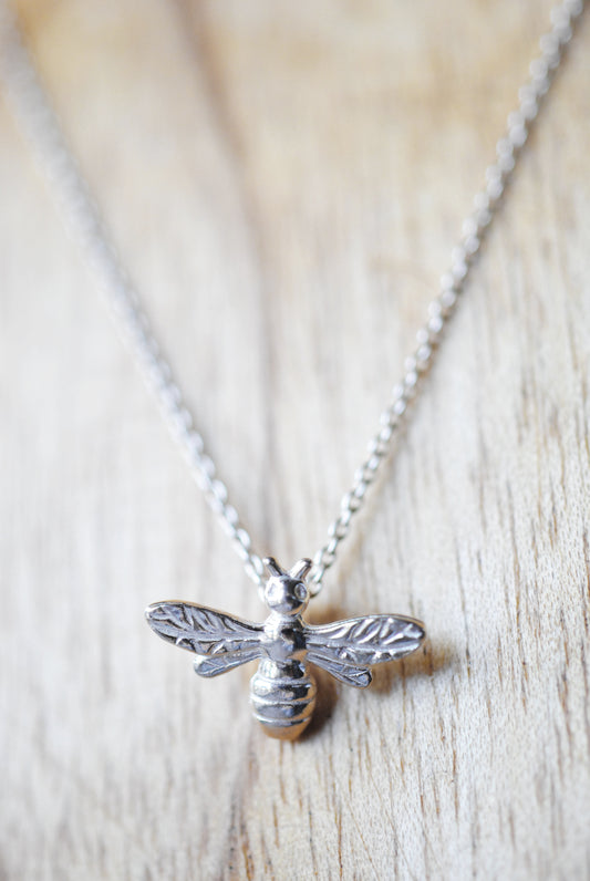 925er Silber Kette "Bienenkönigin"