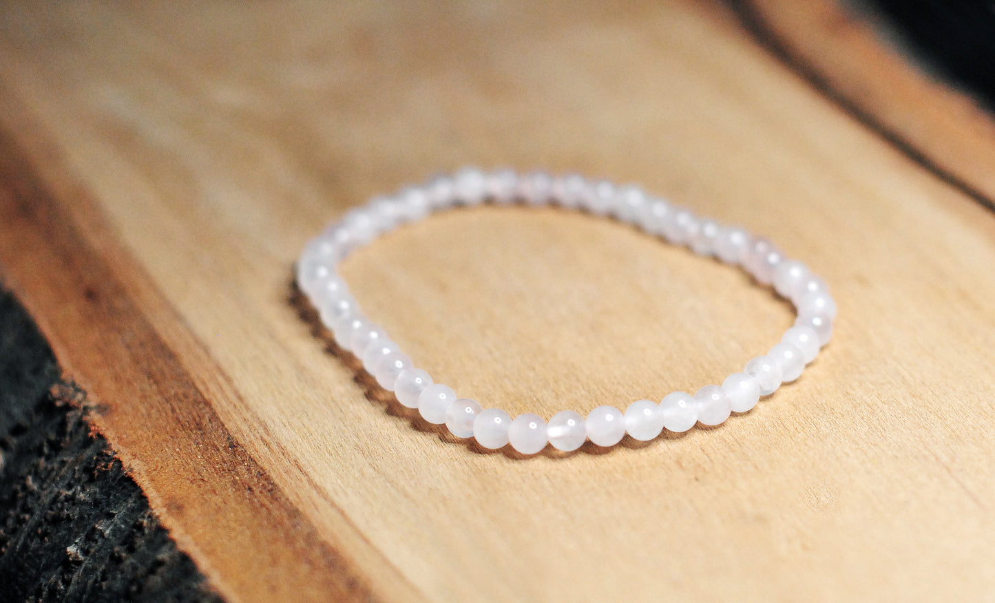 Rosenquarz Armband