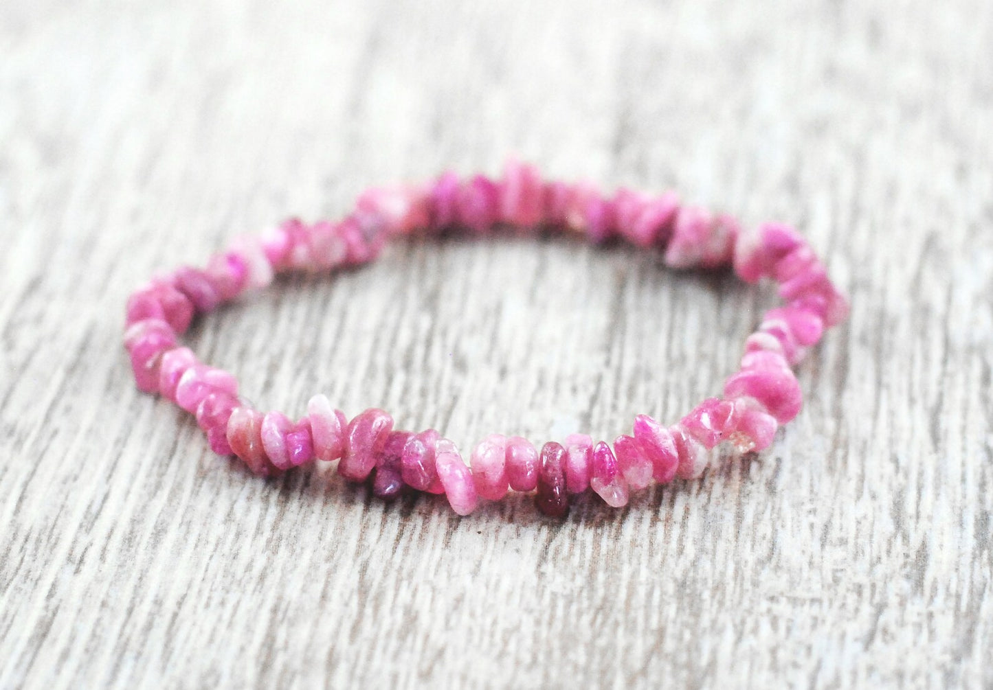 Pinker Turmalin / Rubellit Armband Splitter