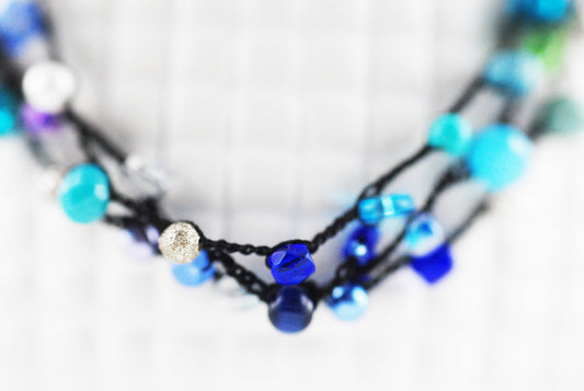 Collier "Wassernixe" UNIKAT