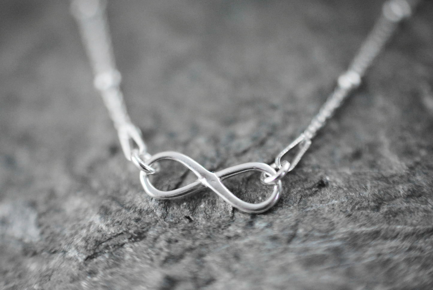 Schlichtes 925er Armkettchen ∞