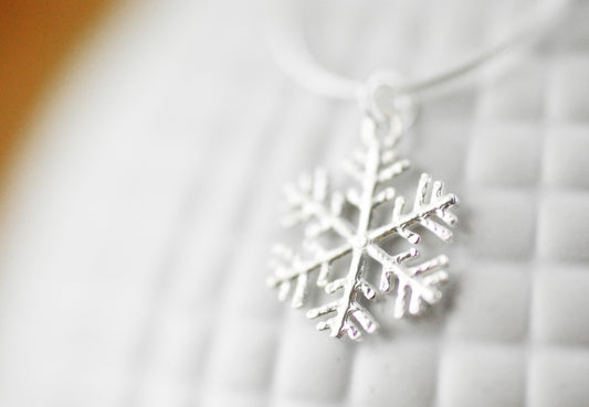 925er Silber Kette "Schneeflocke"