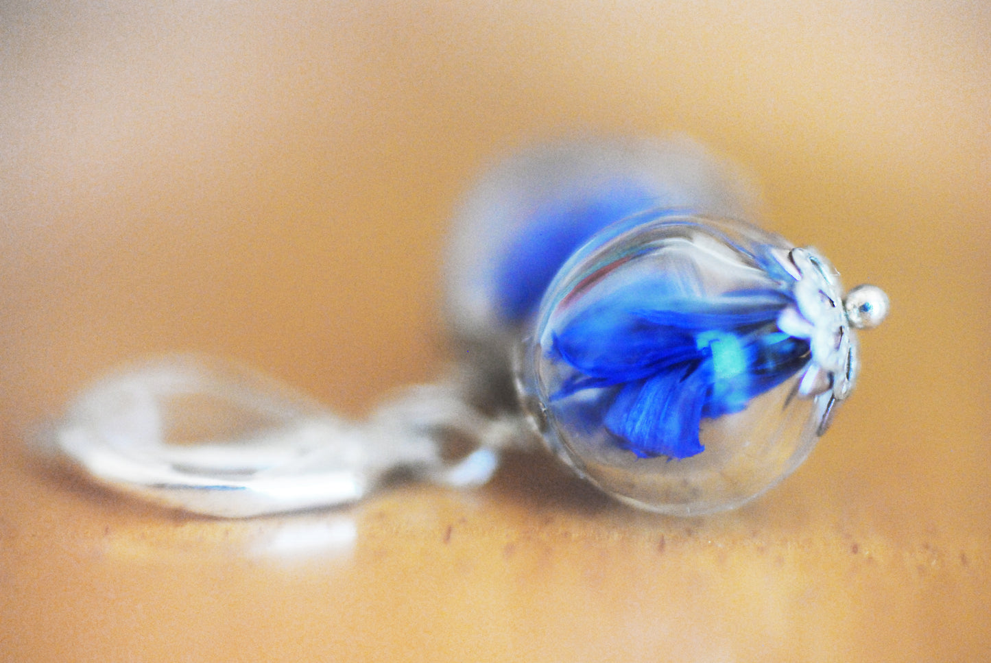 Ohrhänger "Kornblume"