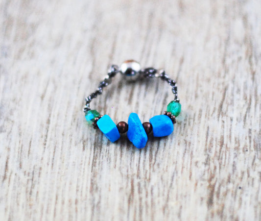 Schmuckes Glas / Edelstein Sektglasmarkierer / Weinglasmarkierer / Glasmarker mit Edelstein