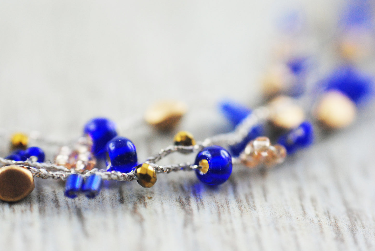 Unikat Kette Collier "Elen"