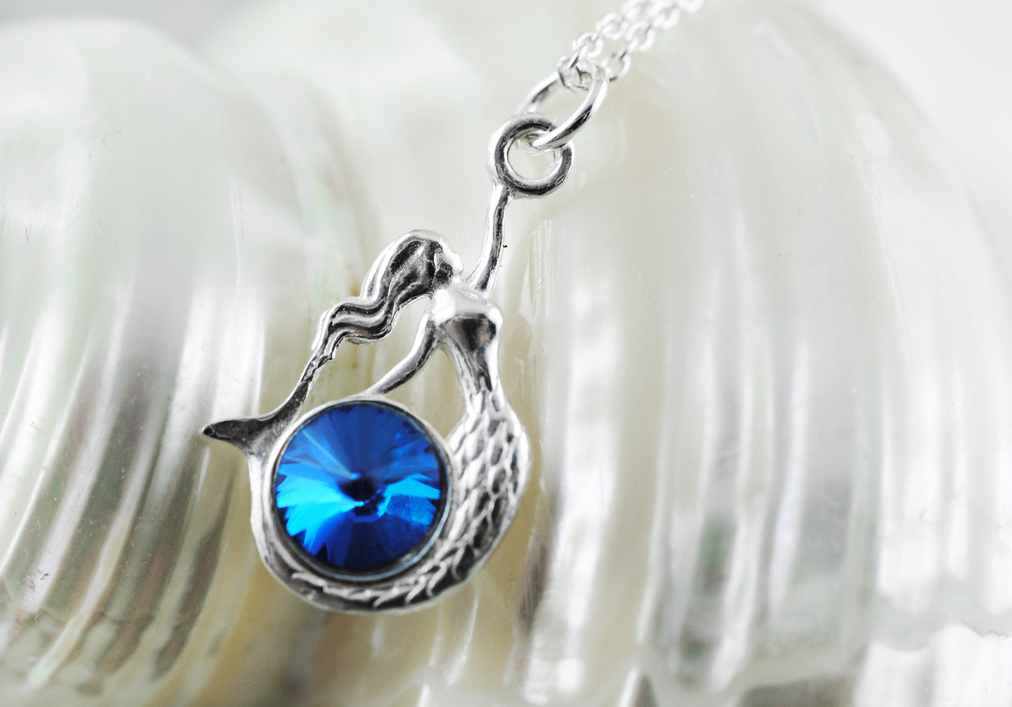 925er Silber Kette "Meerjungfrau"