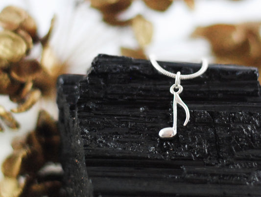 925er Silber Kette "Achtelnote"