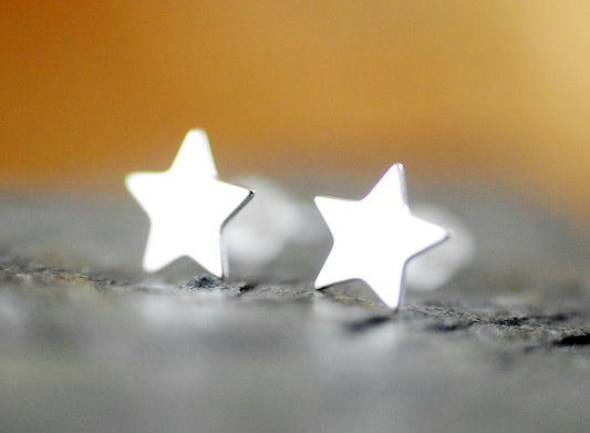 925er Silber Ohrstecker "Sternenlicht"
