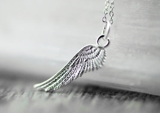 925er Silber Kette "Engelsflügel"