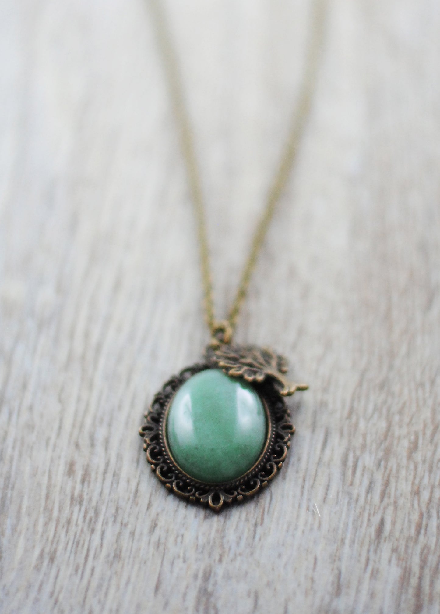 Amulett "Lebensbaum" mit Aventurin