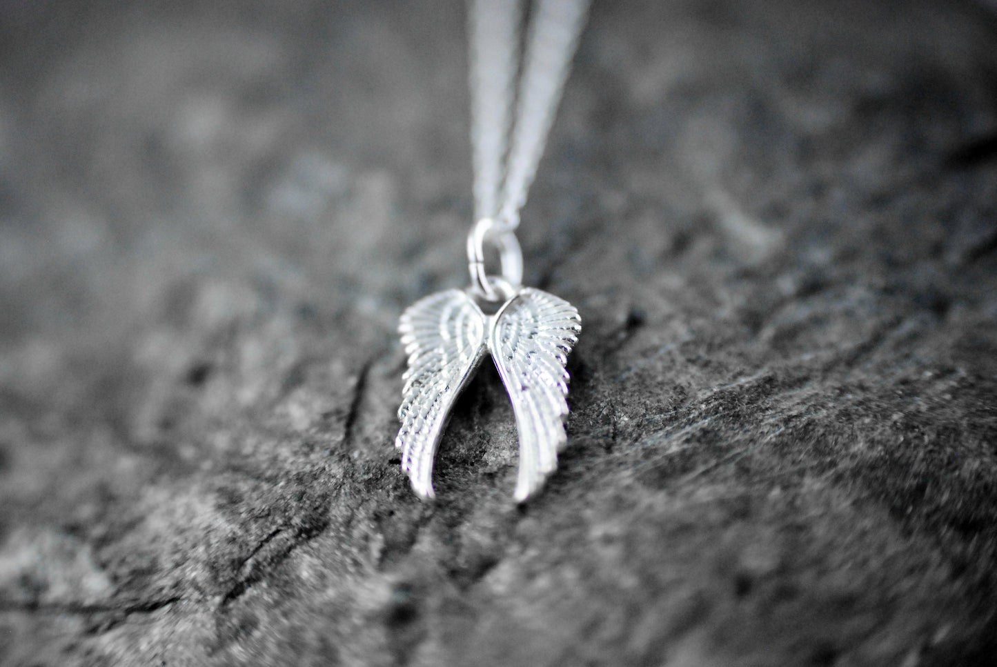 925er Silber Kette "Engelsflügel" II