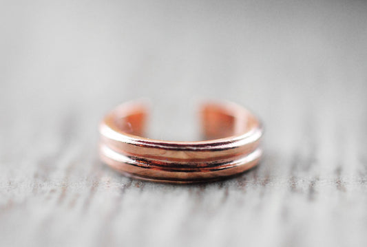 18K Roségold vergoldeter Ear Cuff II