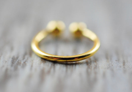 24K vergoldeter Ear Cuff