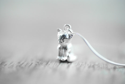 925er Silber Kette "Kätzchen"
