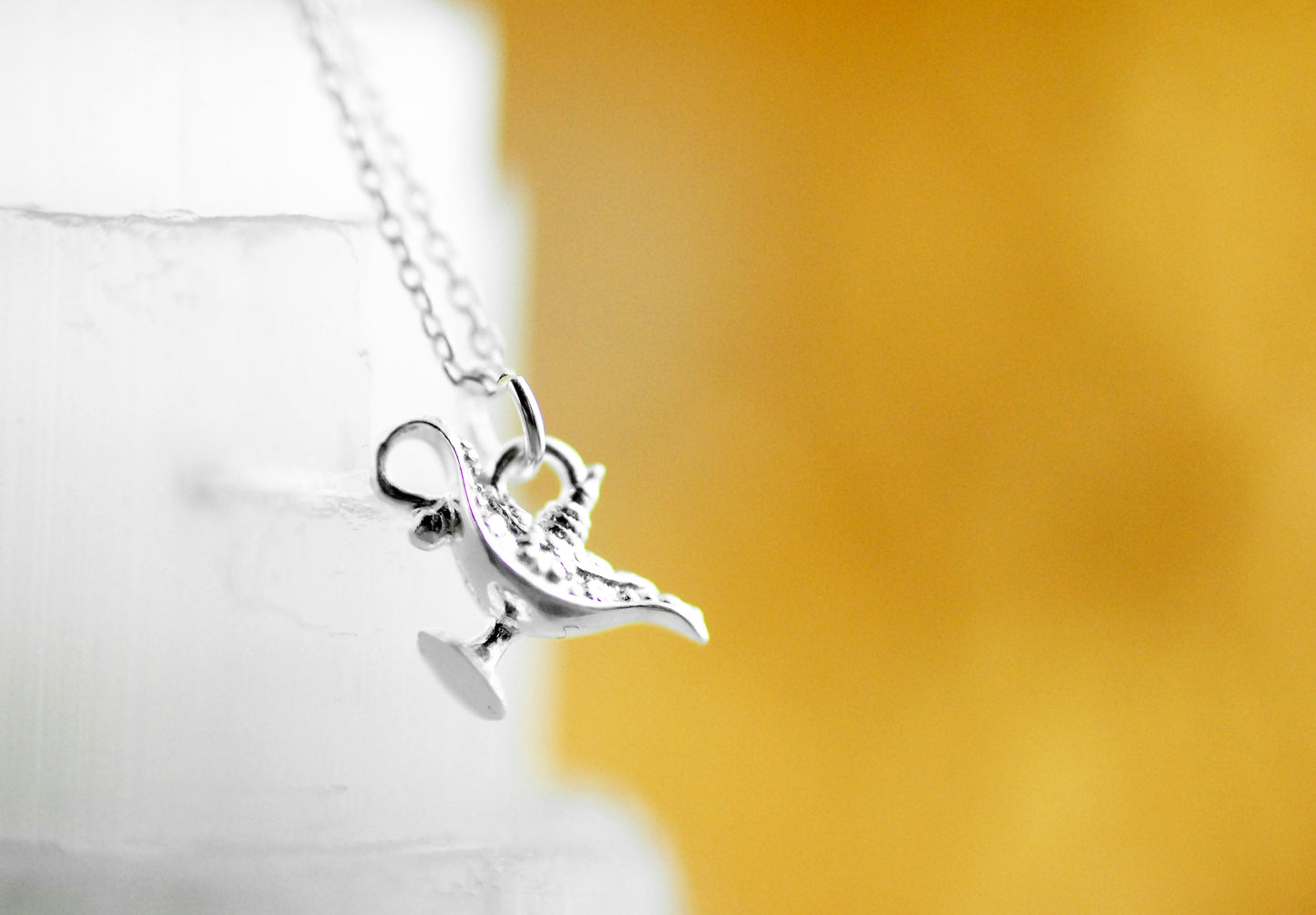 925er Silber Kette "Wunderlampe"