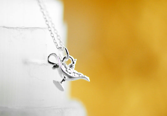 925er Silber Kette "Wunderlampe"