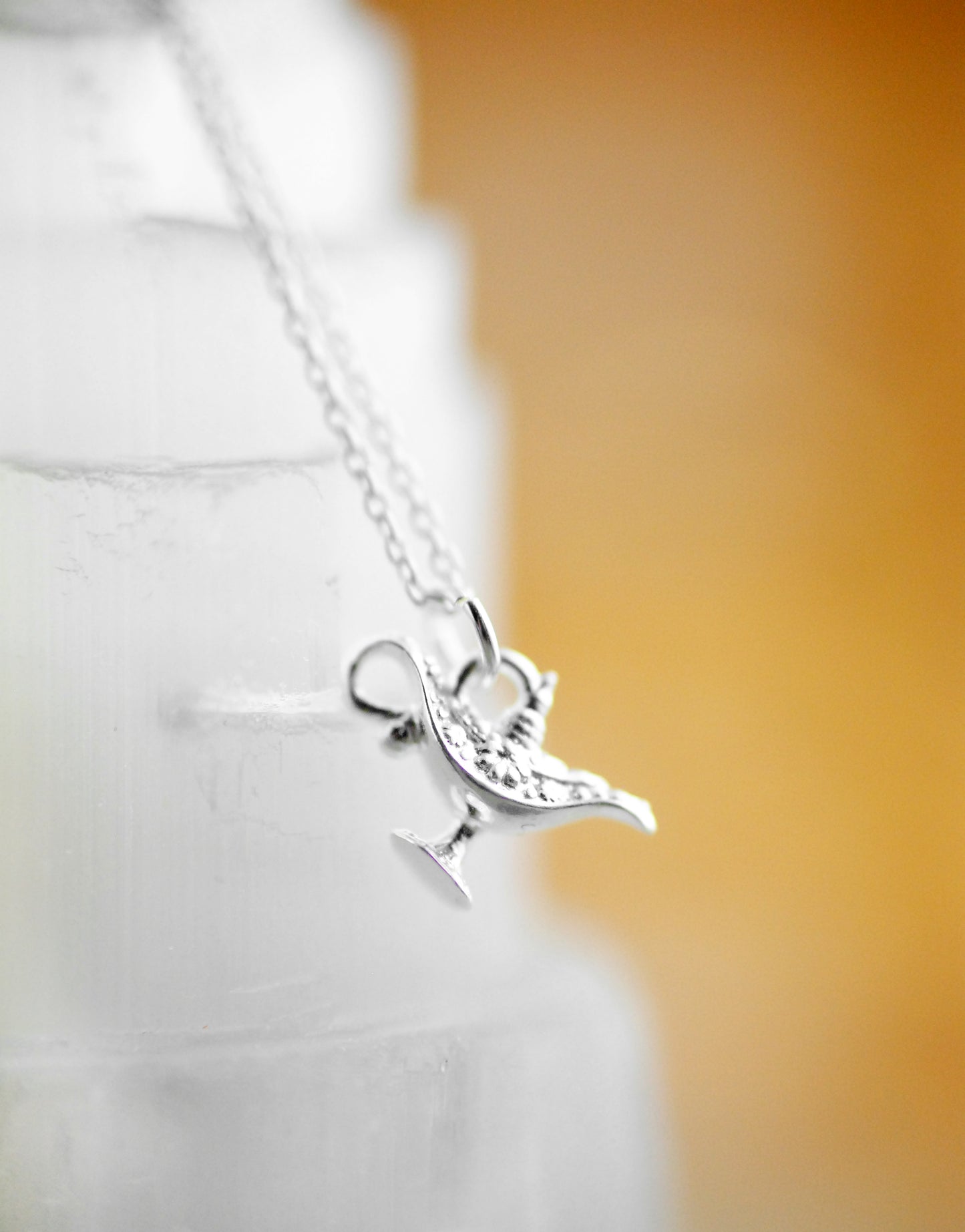 925er Silber Kette "Wunderlampe"