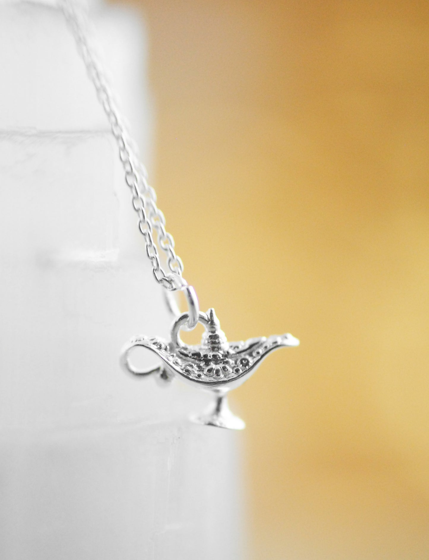 925er Silber Kette "Wunderlampe"