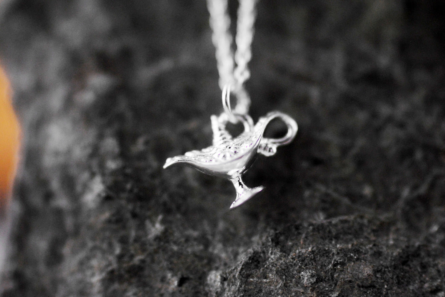 925er Silber Kette "Wunderlampe"