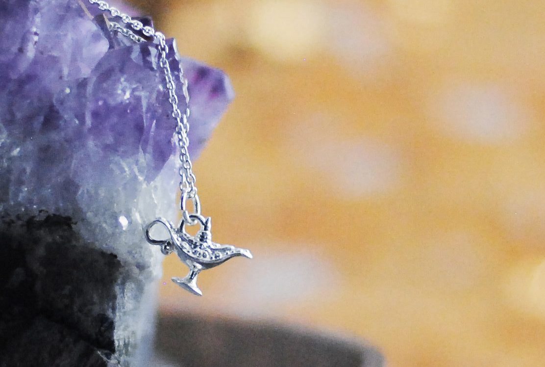 925er Silber Kette "Wunderlampe"