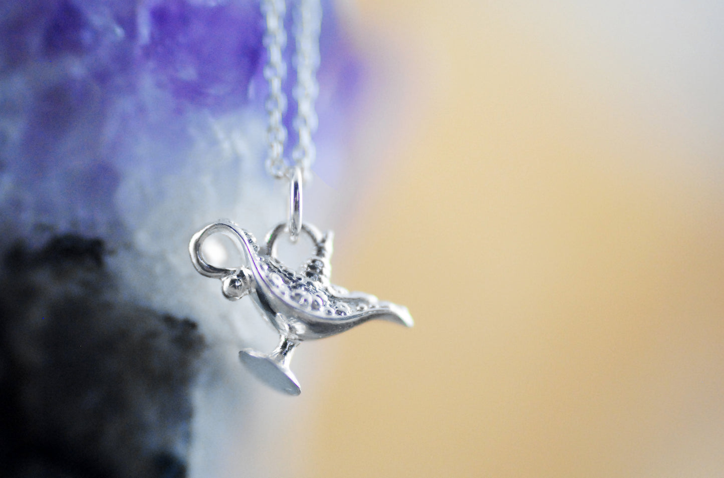 925er Silber Kette "Wunderlampe"