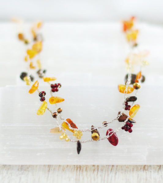 Collier "Bernstein-Herbst" UNIKAT