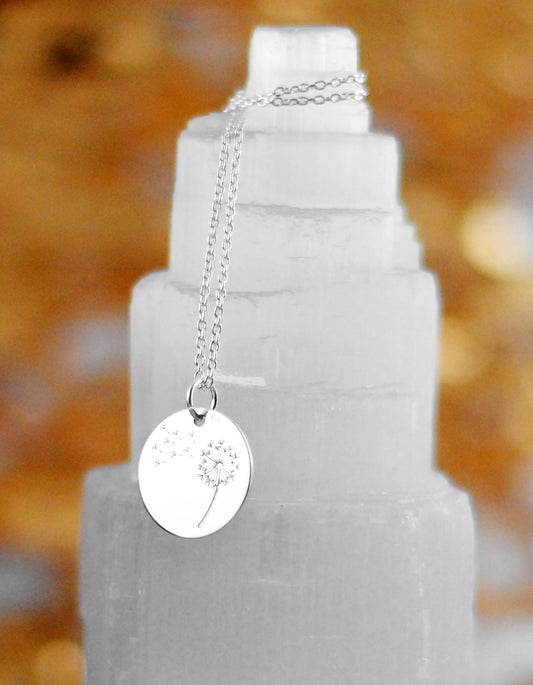 925er Silber Kette "Pusteblume" *rhodiniert*