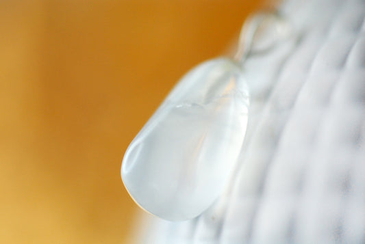 Girasolquarz Anhänger an 925er Silber Gliederkette