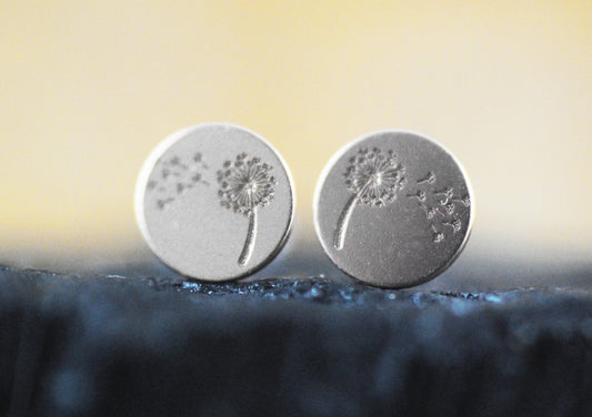 925er Silber Ohrstecker "Pusteblume"