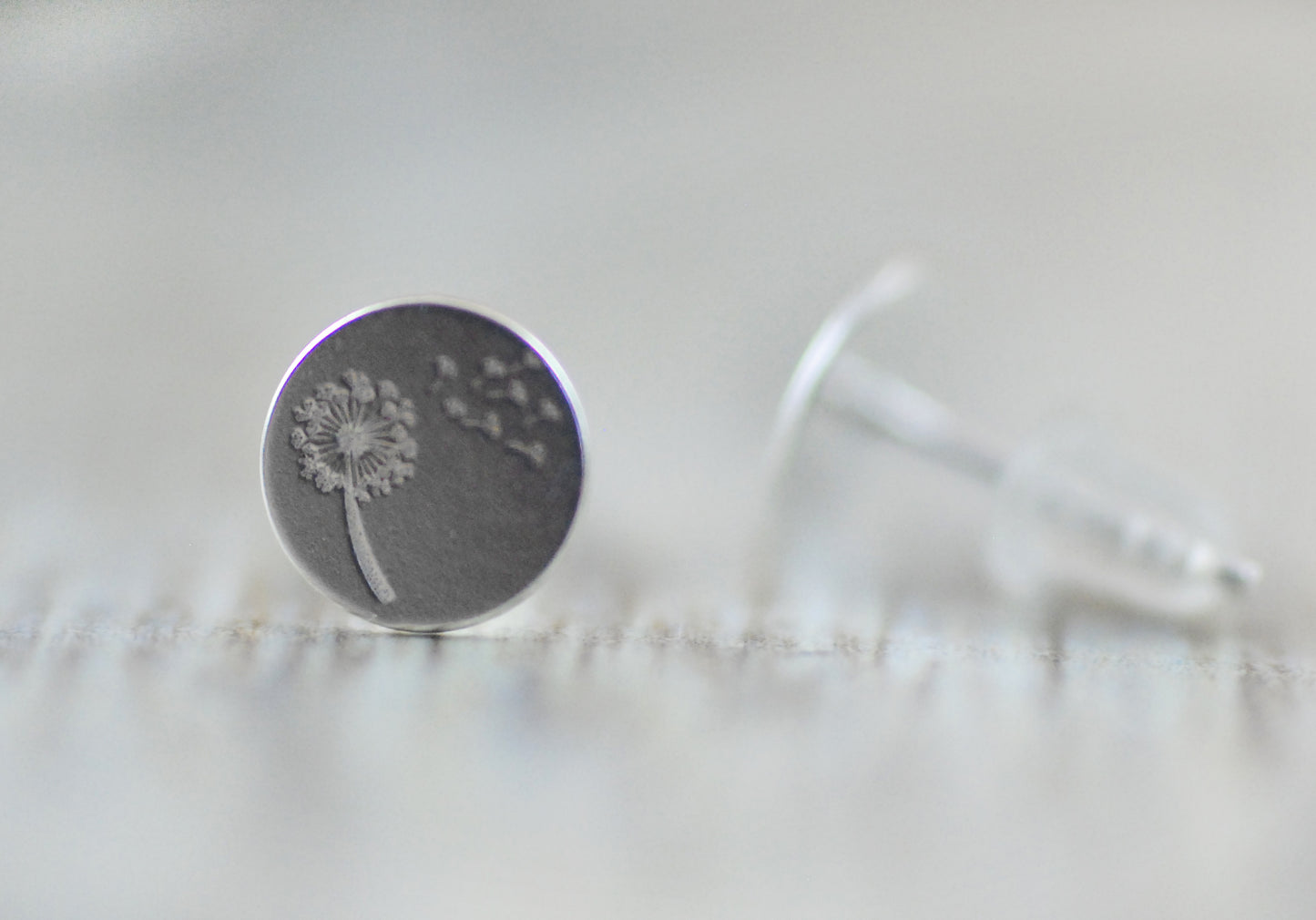 925er Silber Ohrstecker "Pusteblume"