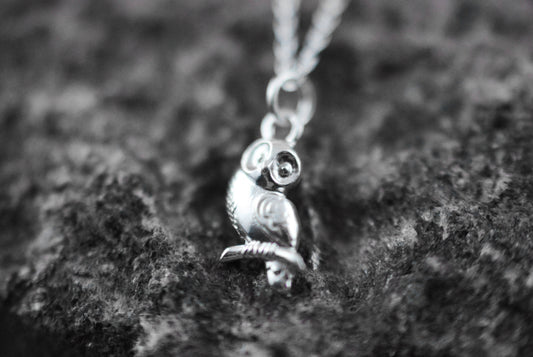 925er Silber Kette "Eule"