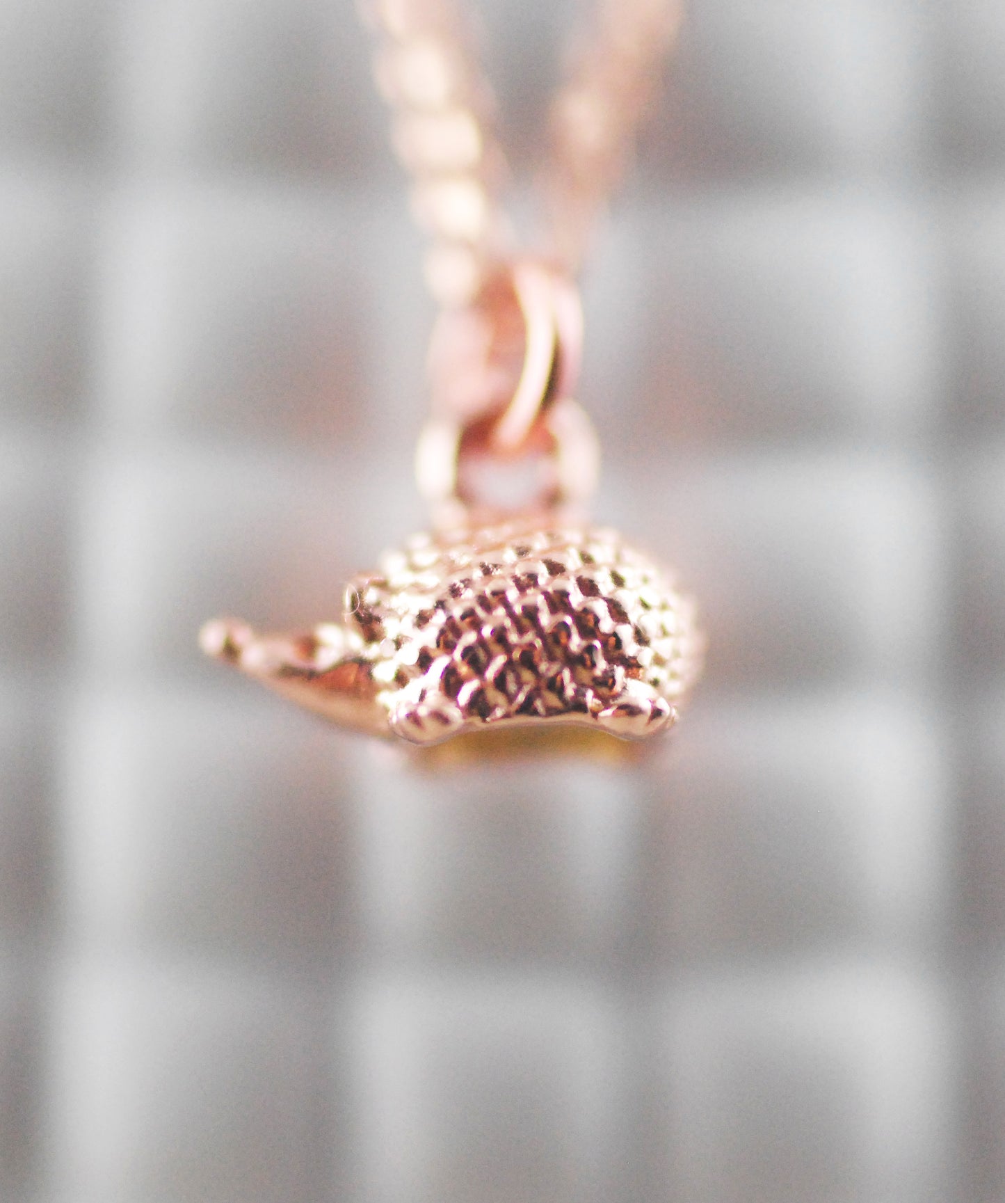 18K Roségold vergoldet "Kette Igelchen"