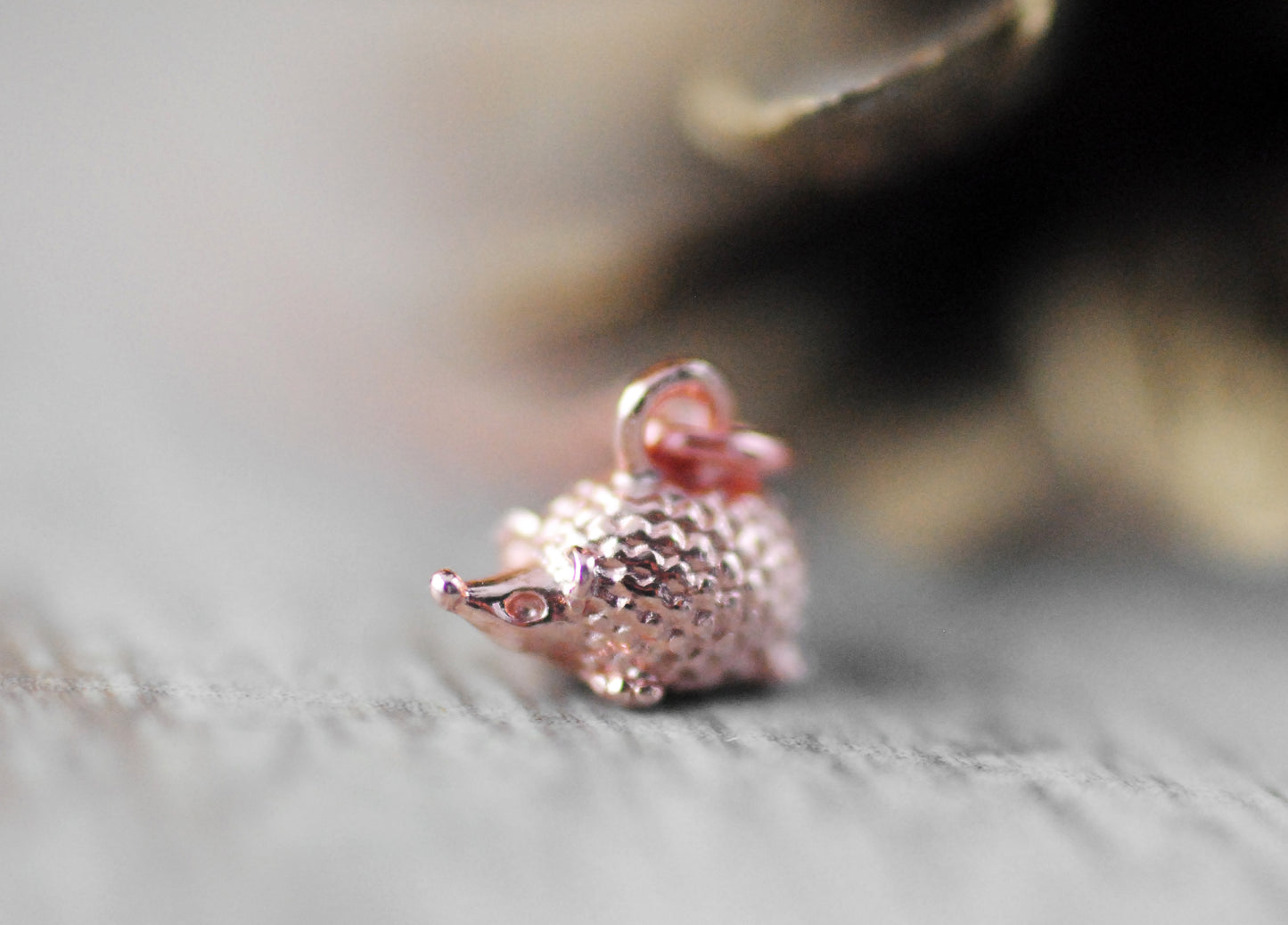 18K Roségold vergoldet "Kette Igelchen"