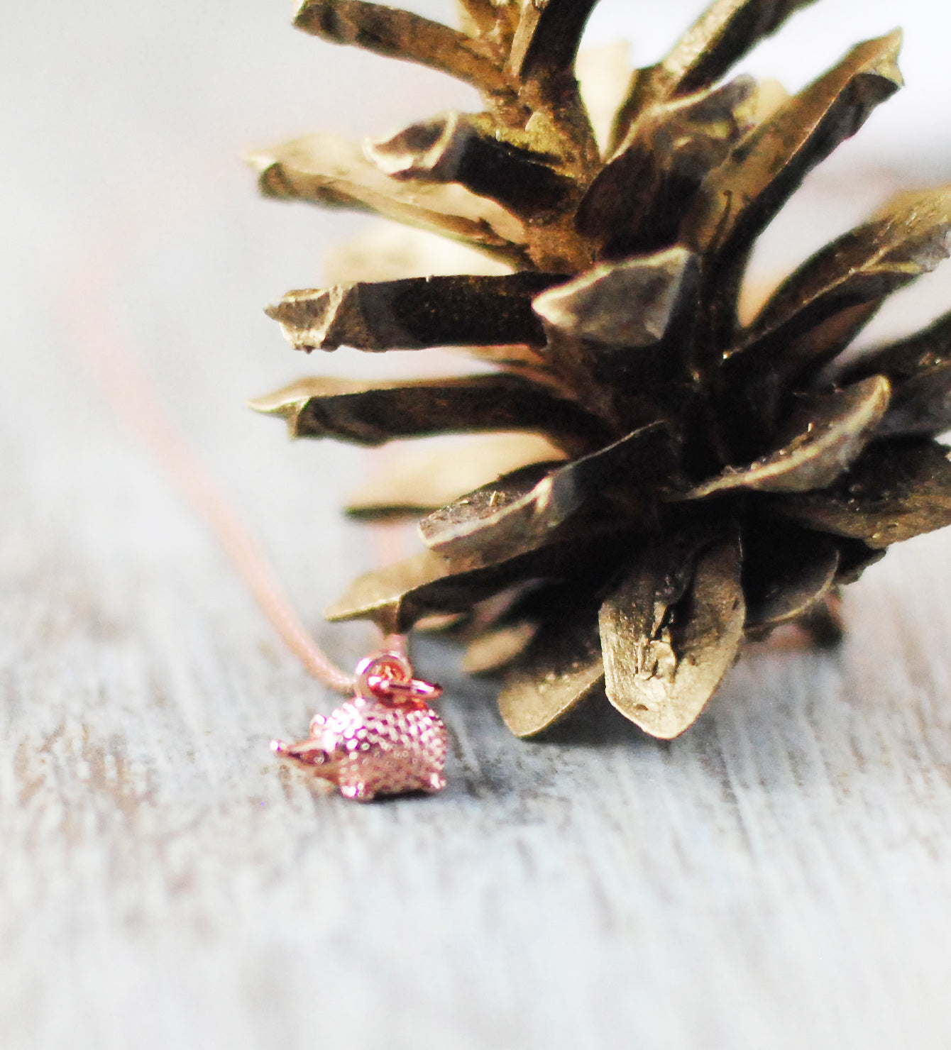 18K Roségold vergoldet "Kette Igelchen"
