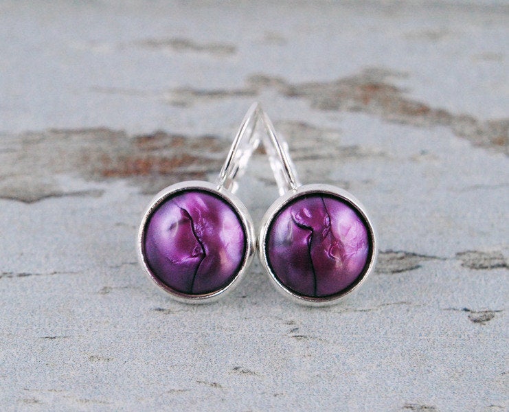 Ohrhänger "SeidenNacht"