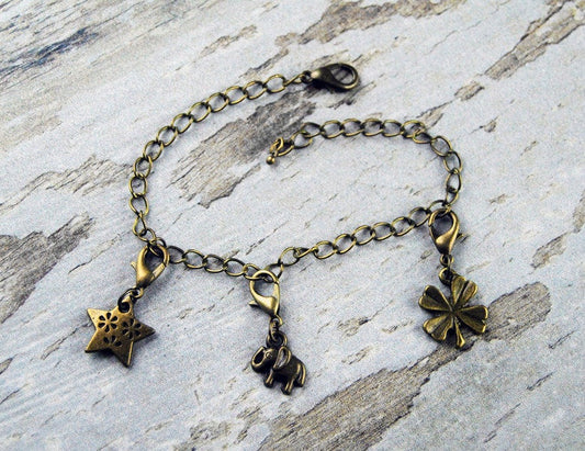 Charm "Trompete" Bronze